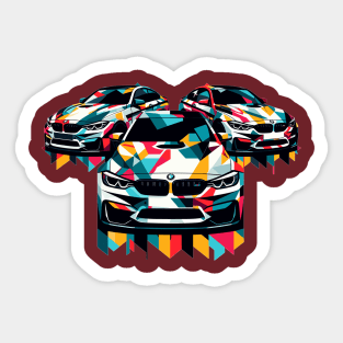 BMW M4 Sticker